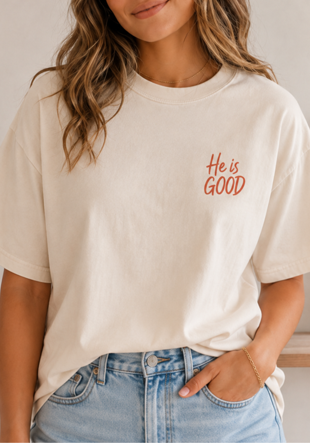 Comfort Colors Christian T-Shirt – Psalm 107:1 Faith Graphic Tee