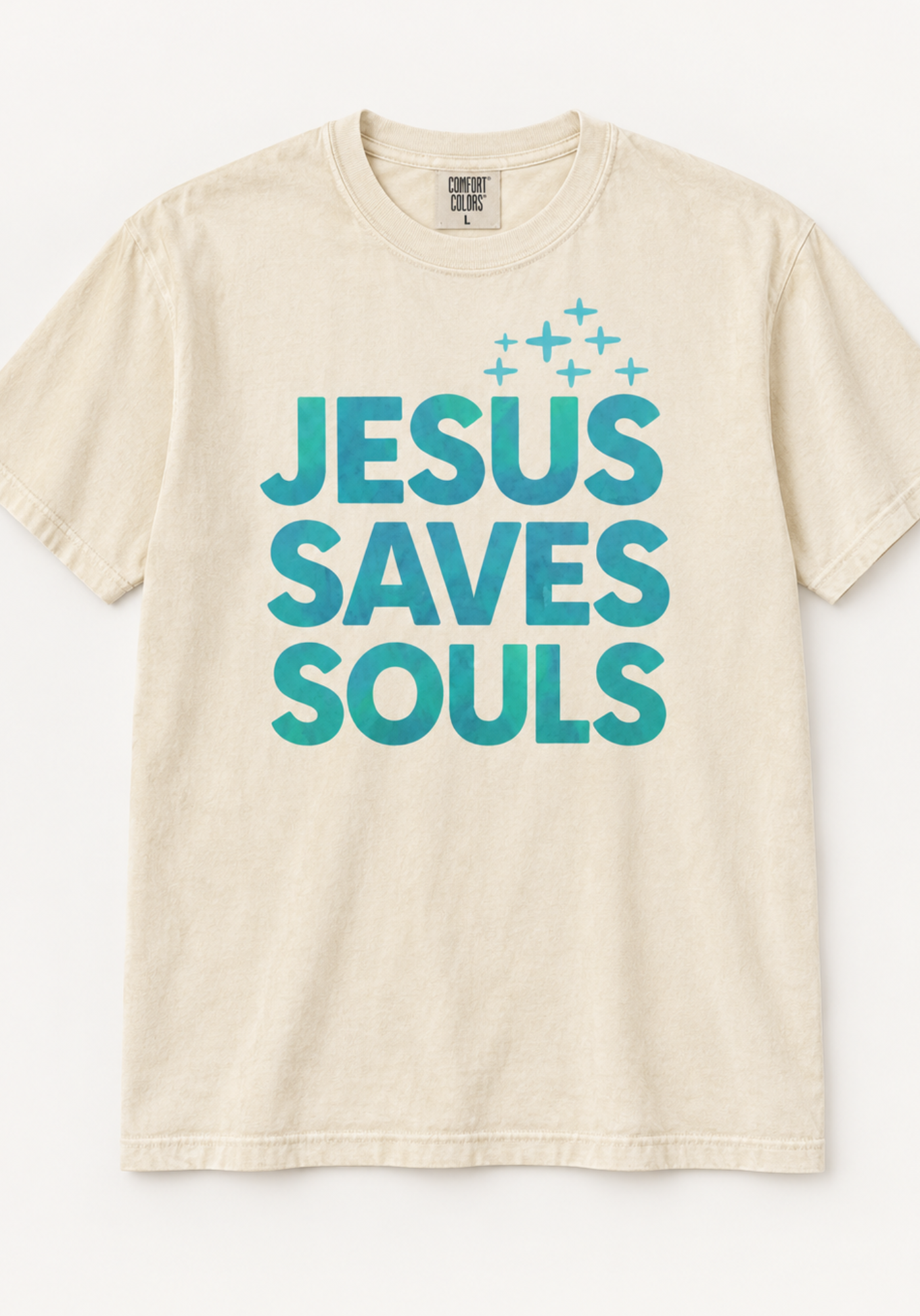Jesus Saves Souls Comfort Colors Tee